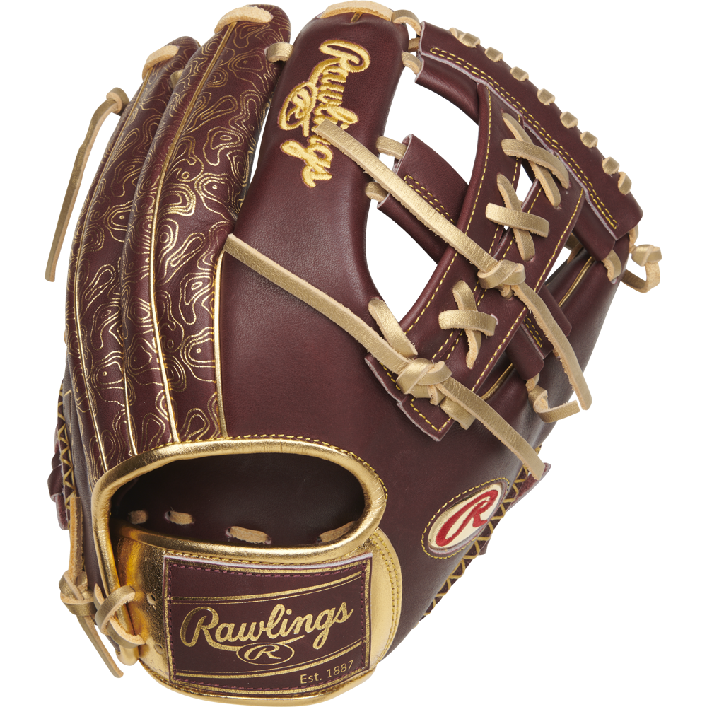 Rawlings leather 2024 baseball glove