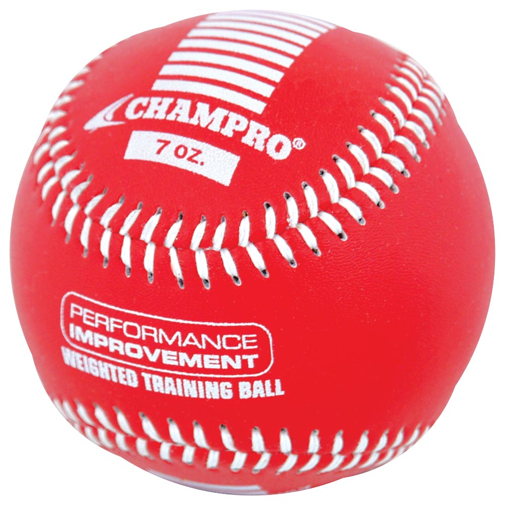 Champro Sports Advanced Weighted Training Baseball Set of 3 Balls; 10, 11,  and 12 oz 