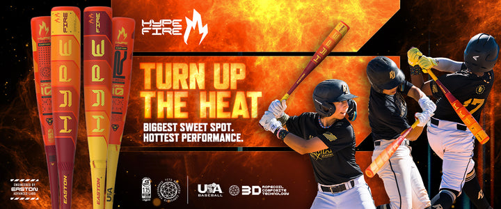 2025 Easton Hype Fire (-5) 2 5/8" USA Baseball Bat: EUS5HYP5