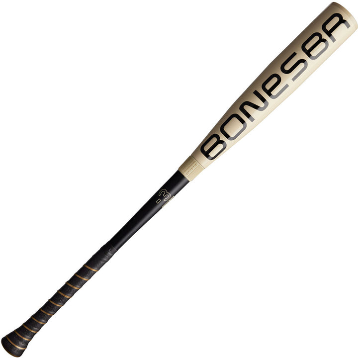 2025 Warstic Bonesaber Hybrid (-3) BBCOR Baseball Bat: MBBSRHB25WH3