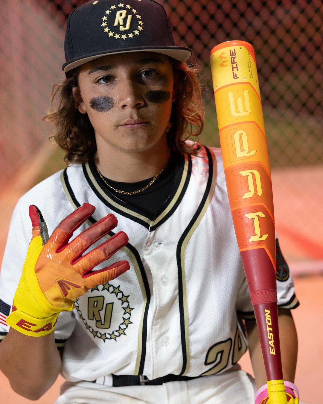 2025 Easton Hype Fire (-5) 2 5/8" USA Baseball Bat: EUS5HYP5