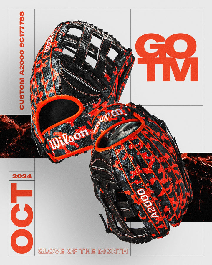 Wilson A2000 SC1777SS 12.75" Baseball Glove - GOTM October 2024: WBW1027911275