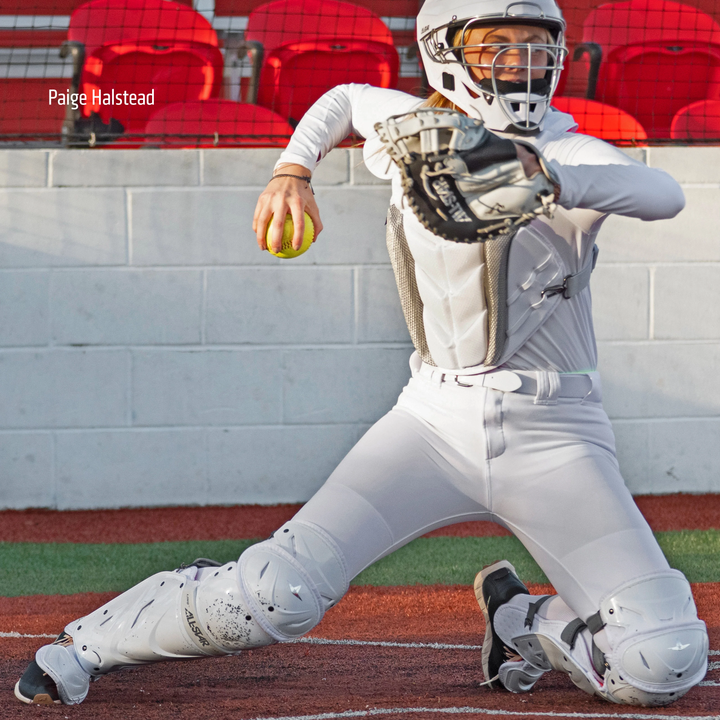 All Star PHX Paige Halstead Fastpitch Catcher's Leg Guards: LGW-PHX