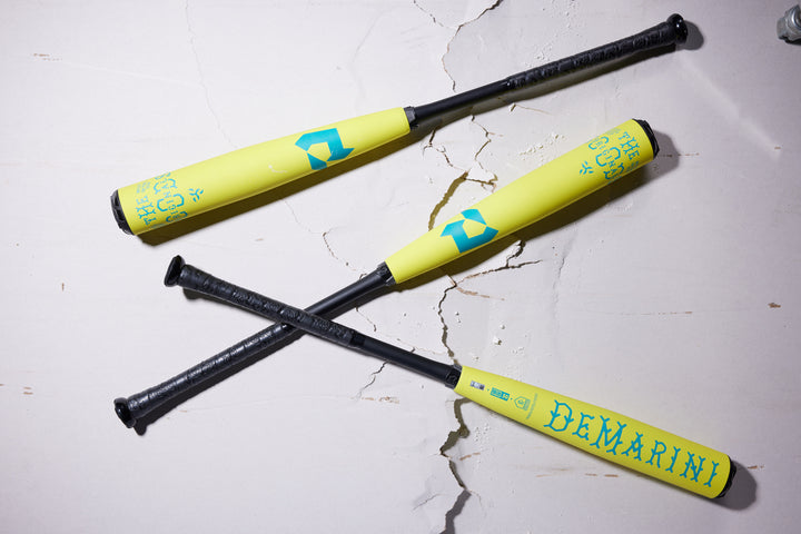 2025 DeMarini The Goods Neon Yellow (-3) BBCOR Baseball Bat: WBD2563010