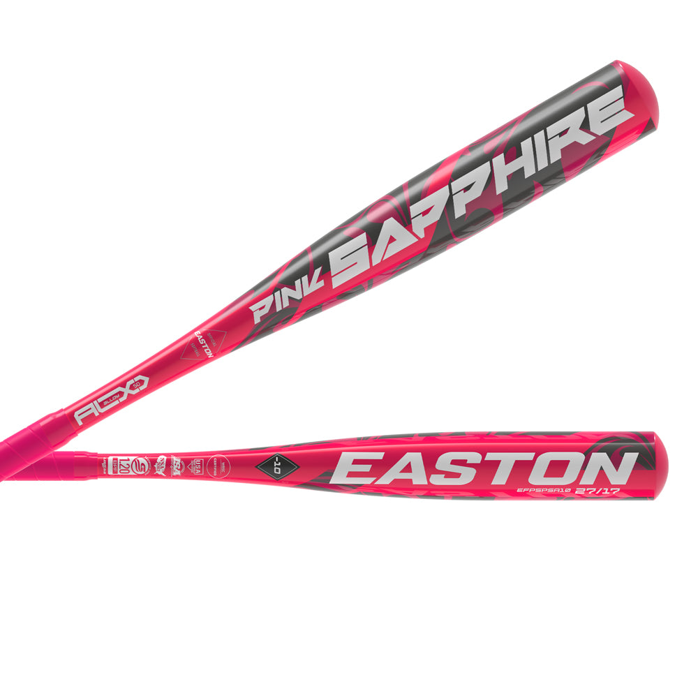 2025 Easton Pink Sapphire (-10) Fastpitch Softball Bat: EFP5PSA10