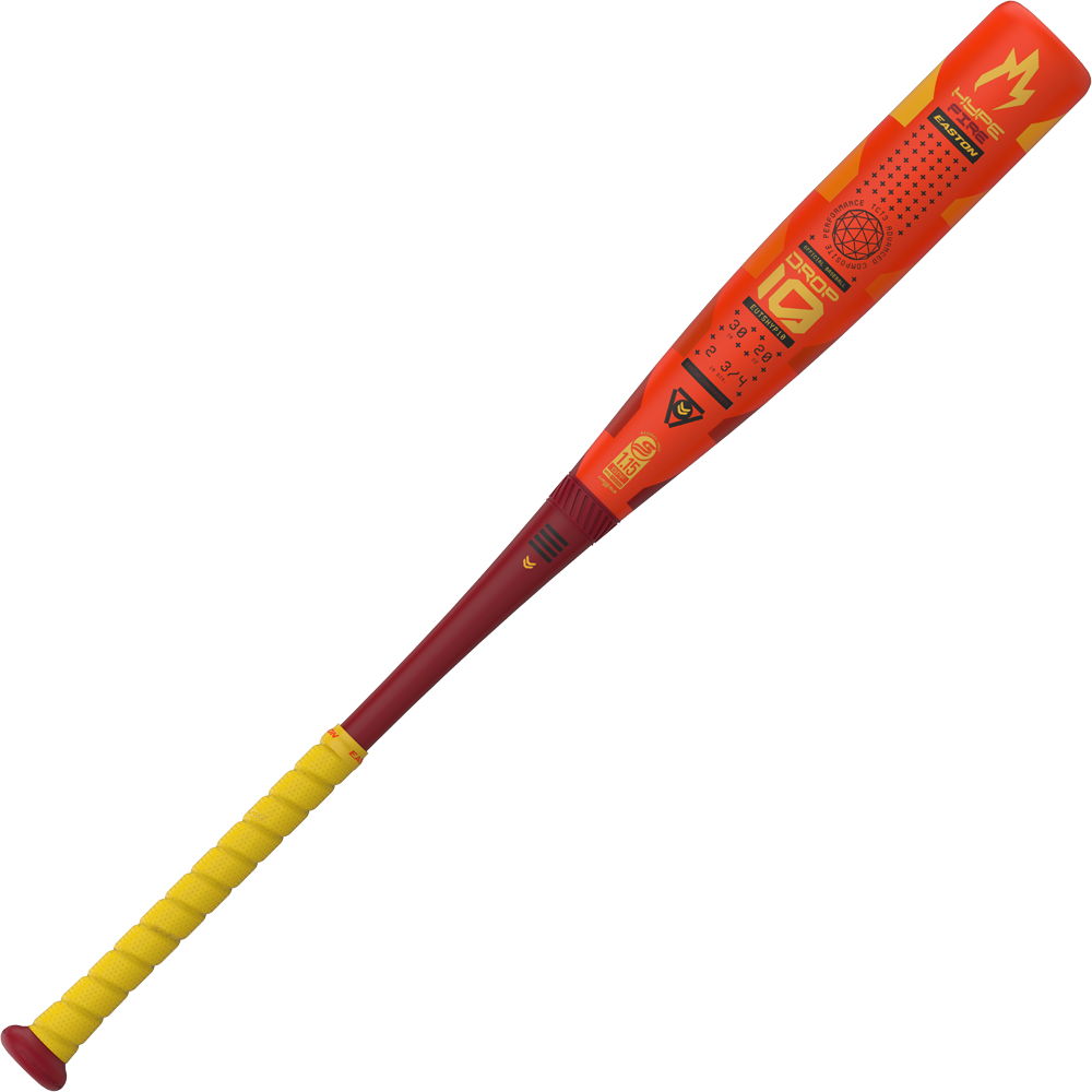 2025 Easton Hype Fire (-10) 2 3/4" USSSA Baseball Bat: EUT5HYP10