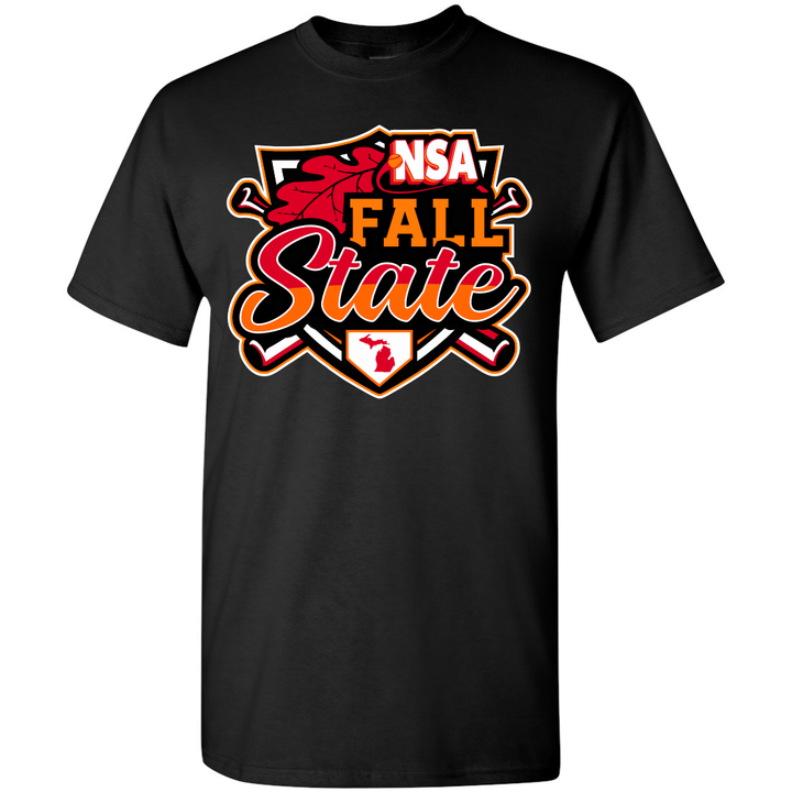 2024 NSA Fall Michigan State Championships Fastpitch Tournament Shirt