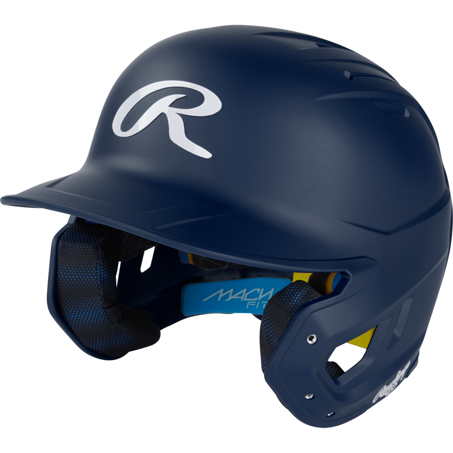 Rawlings Mach Fit Matte Batting Helmet: MACHFIT