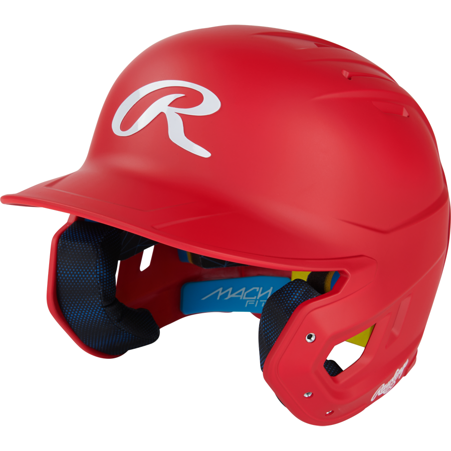 Rawlings Mach Fit Matte Batting Helmet: MACHFIT