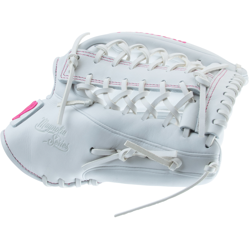 Marucci Magnolia 47A6 12.5" Fastpitch Glove: MFG3MG47A6FP-W/PK