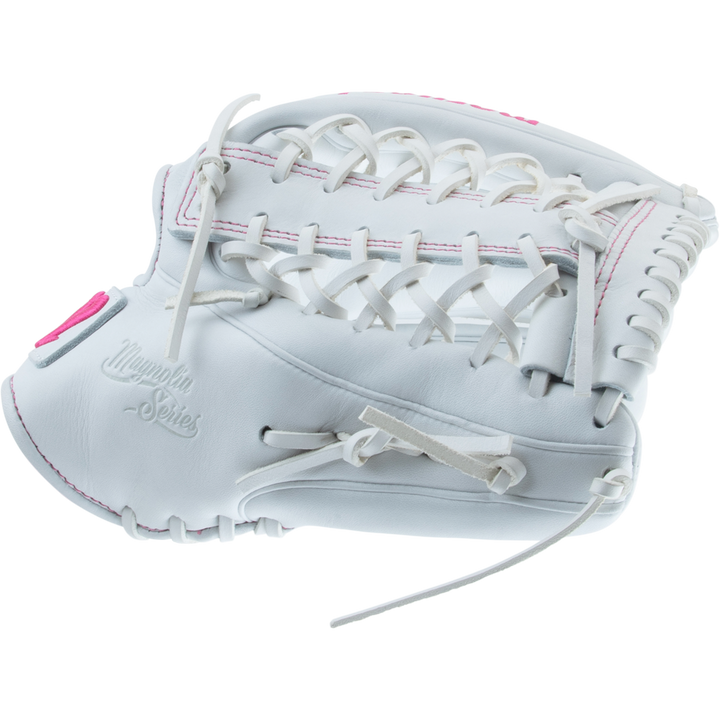 Marucci Magnolia 47A6 12.5" Fastpitch Glove: MFG3MG47A6FP-W/PK