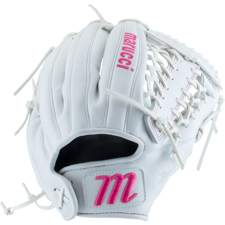 Marucci Magnolia 47A6 12.5" Fastpitch Glove: MFG3MG47A6FP-W/PK