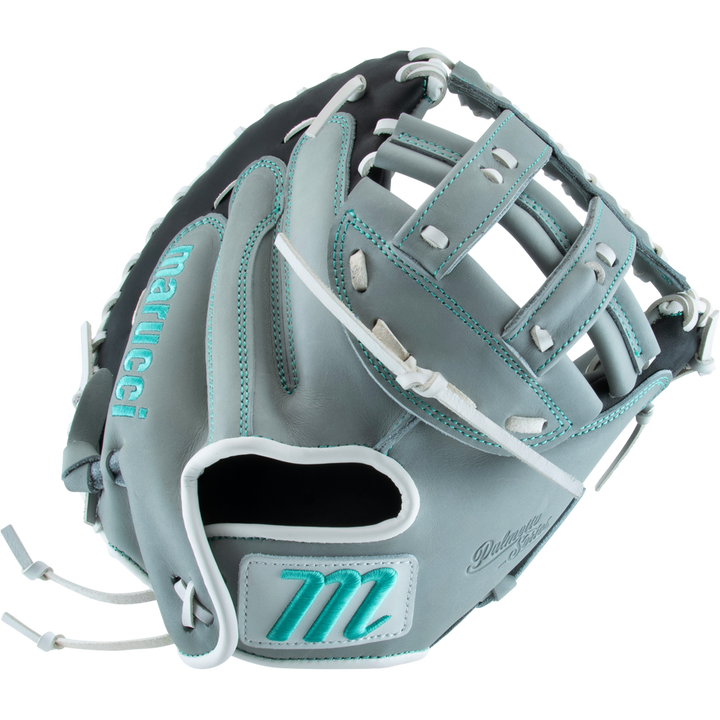 Marucci Palmetto 240C2 34" Fastpitch Catcher's Mitt: MFG3PL240C2FP-GY