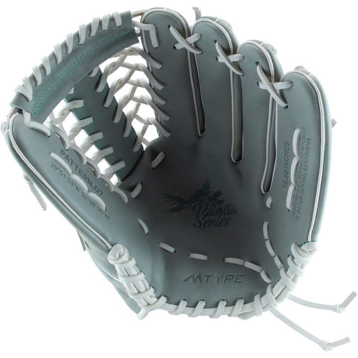 Marucci Palmetto 77A6 12.5" Fastpitch Glove: MFG3PL77A6FP-GY