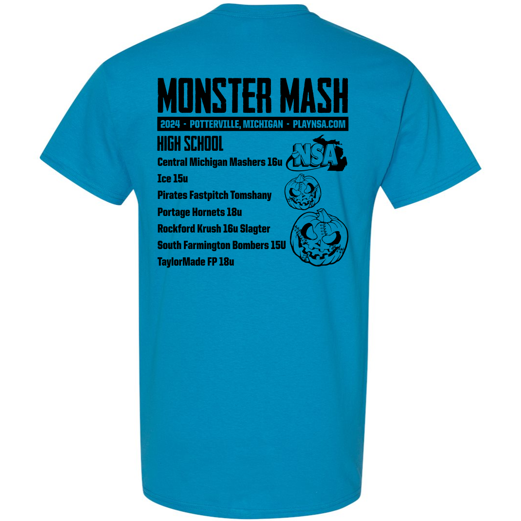 2024 NSA Monster Mash Fastpitch Tournament Shirt