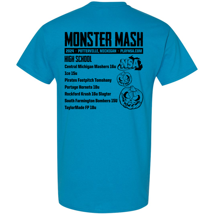 2024 NSA Monster Mash Fastpitch Tournament Shirt