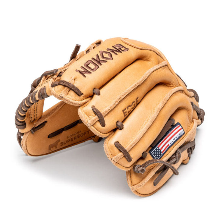 Nokona S1 Edge 10.5" Supersoft Baseball Glove: S1-100I