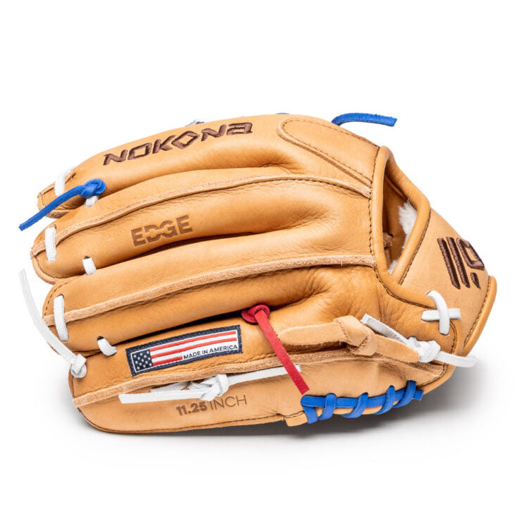 Nokona S1 Edge 11.25"± Supersoft Baseball Glove: S1-200POP