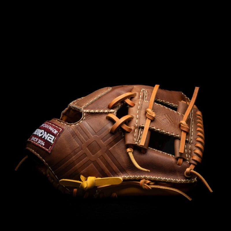 Nokona EdgeX "Gold Rush" 11.5" Baseball Glove: EDGEX-GOLDRUSH 11.5