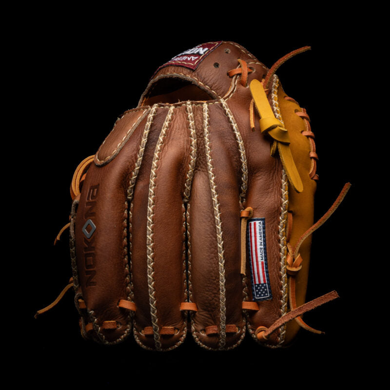 Nokona EdgeX "Gold Rush" 11.5" Baseball Glove: EDGEX-GOLDRUSH 11.5