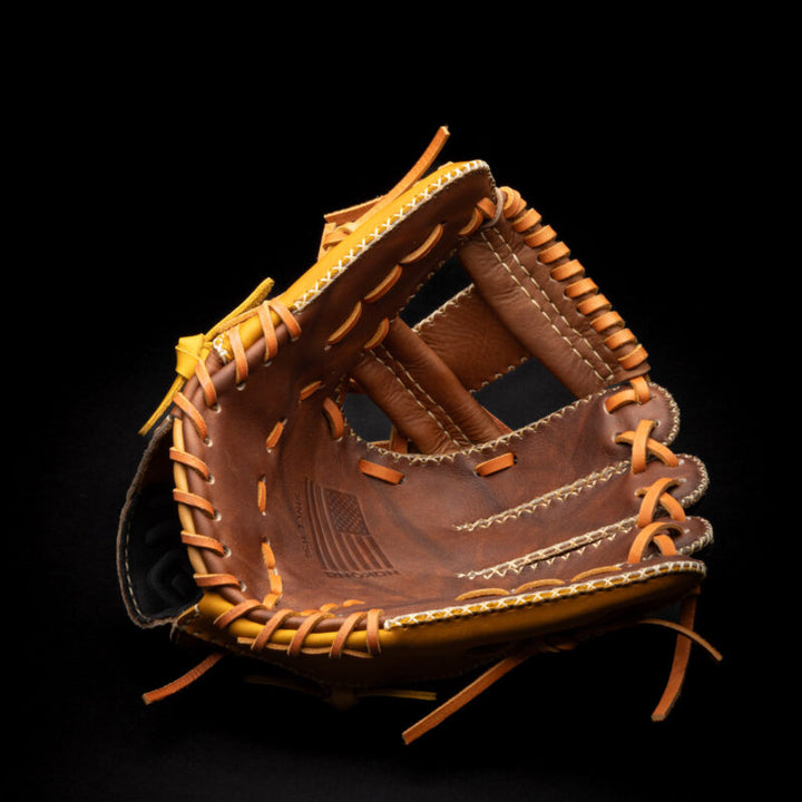 Nokona EdgeX "Gold Rush" 11.5" Baseball Glove: EDGEX-GOLDRUSH 11.5