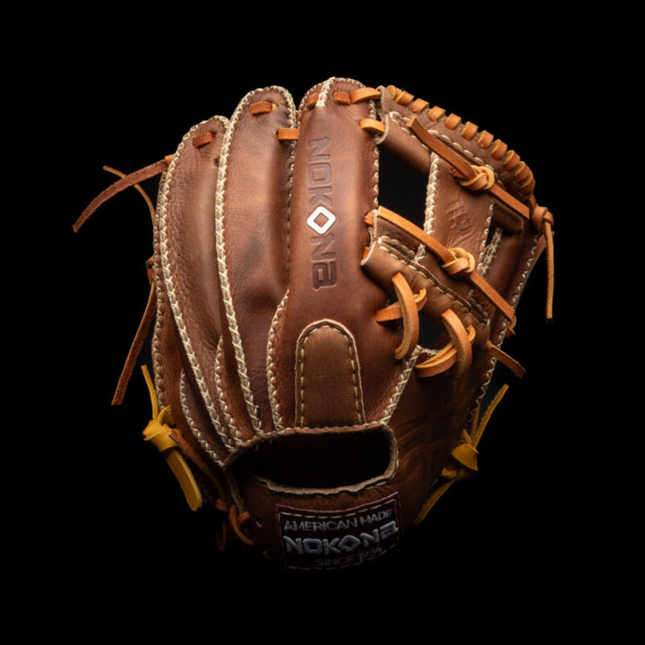 Nokona EdgeX "Gold Rush" 11.5" Baseball Glove: EDGEX-GOLDRUSH 11.5