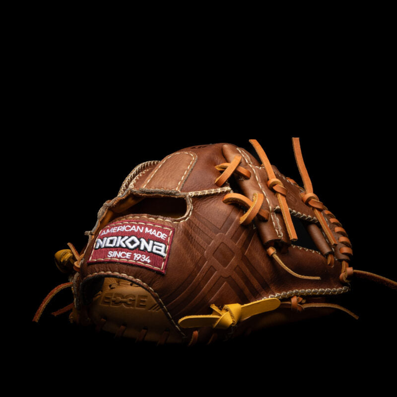 Nokona EdgeX "Gold Rush" 11.5" Baseball Glove: EDGEX-GOLDRUSH 11.5