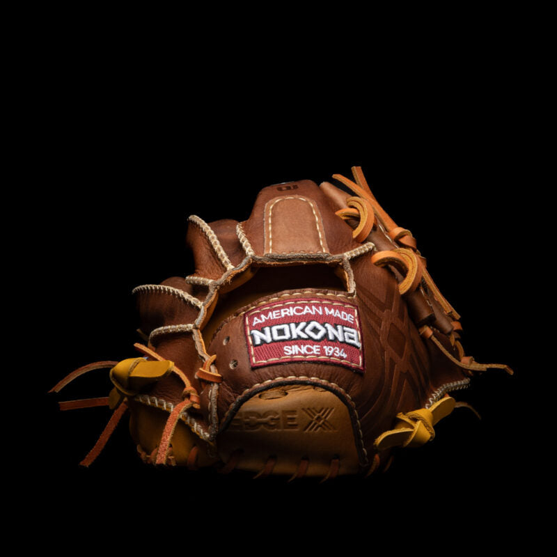 Nokona EdgeX "Gold Rush" 11.5" Baseball Glove: EDGEX-GOLDRUSH 11.5