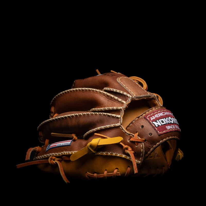 Nokona EdgeX "Gold Rush" 11.5" Baseball Glove: EDGEX-GOLDRUSH 11.5