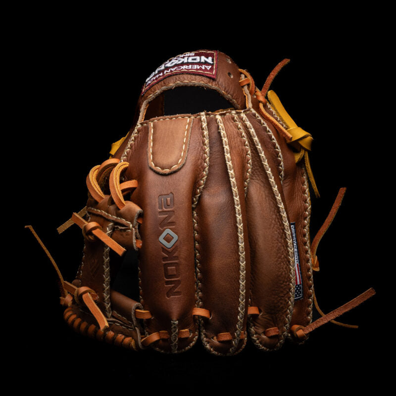 Nokona EdgeX "Gold Rush" 11.5" Baseball Glove: EDGEX-GOLDRUSH 11.5