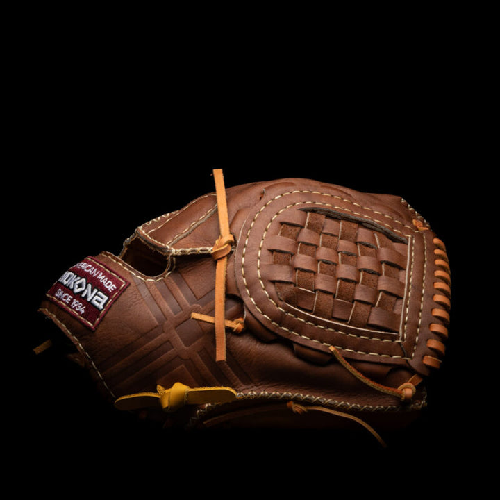 Nokona EdgeX "Gold Rush" 12" Baseball Glove: EDGEX-GOLDRUSH 12