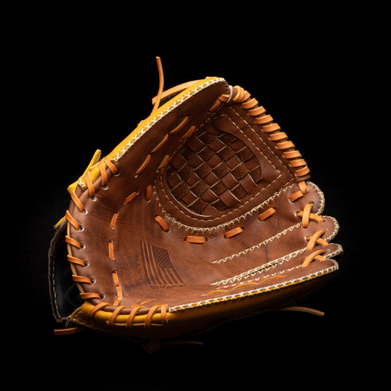 Nokona EdgeX "Gold Rush" 12" Baseball Glove: EDGEX-GOLDRUSH 12