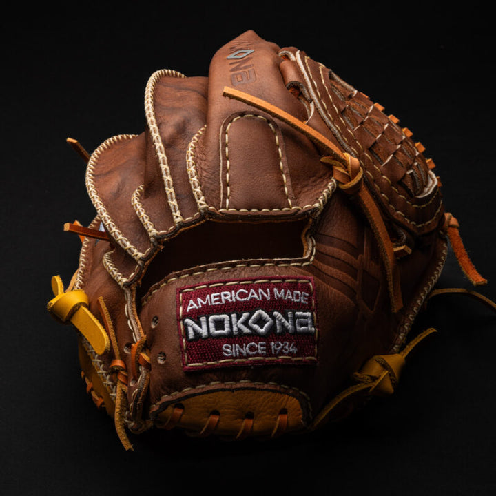 Nokona EdgeX "Gold Rush" 12" Baseball Glove: EDGEX-GOLDRUSH 12