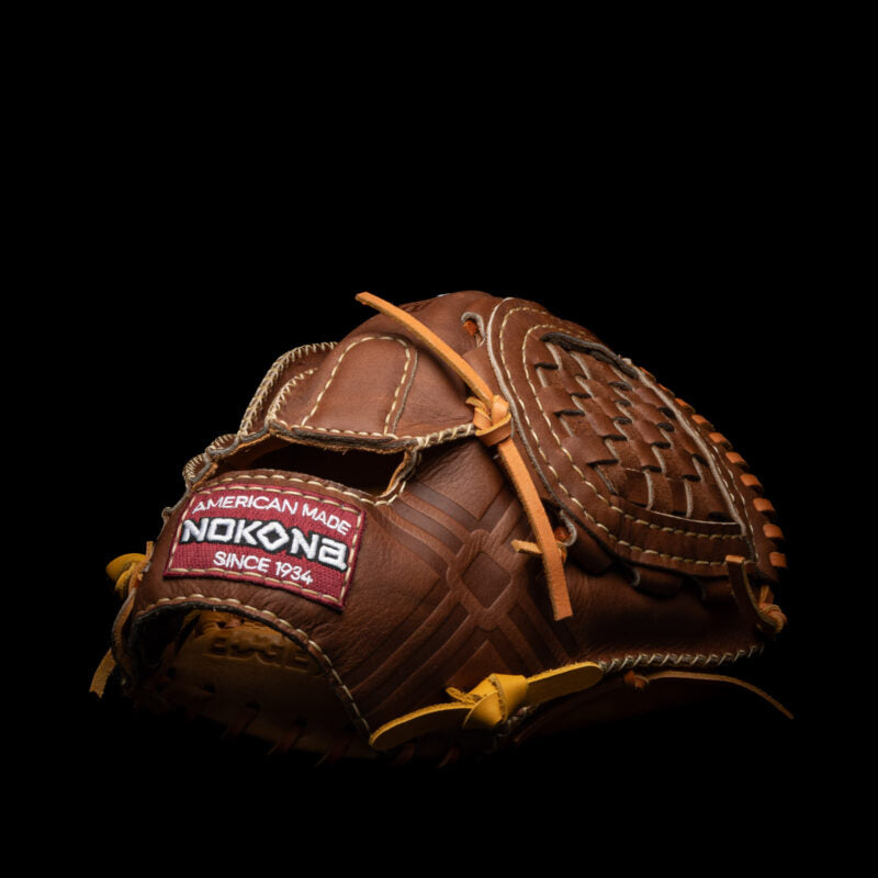 Nokona EdgeX "Gold Rush" 12" Baseball Glove: EDGEX-GOLDRUSH 12