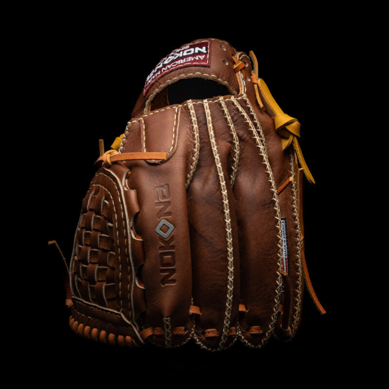 Nokona EdgeX "Gold Rush" 12" Baseball Glove: EDGEX-GOLDRUSH 12