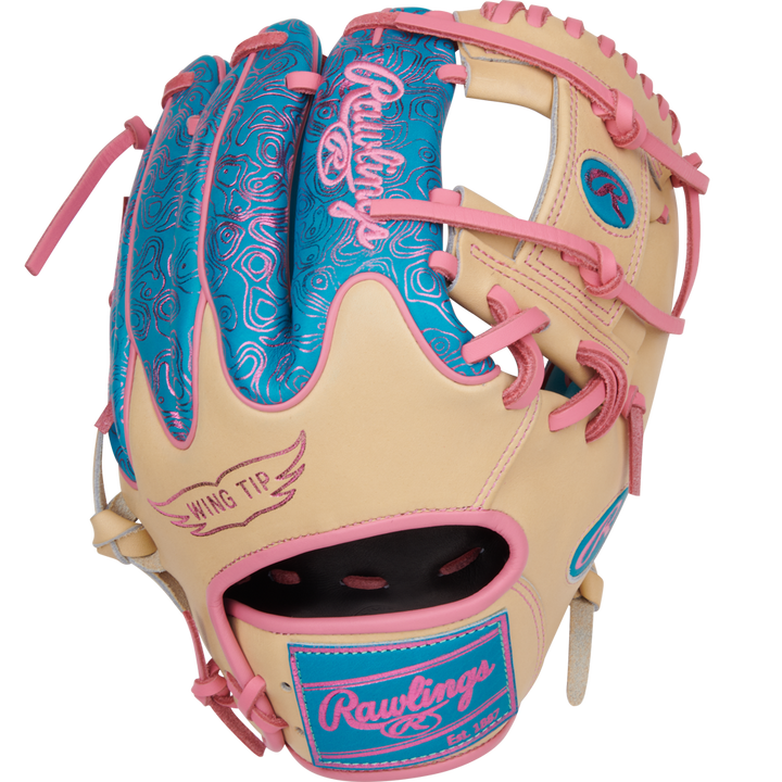 Rawlings Heart of the Hide Vibrant Series 11.5" Baseball Glove: PROR204W-2TEC