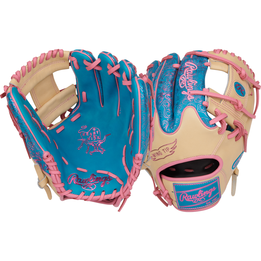 Rawlings Heart of the Hide Vibrant Series 11.5" Baseball Glove: PROR204W-2TEC