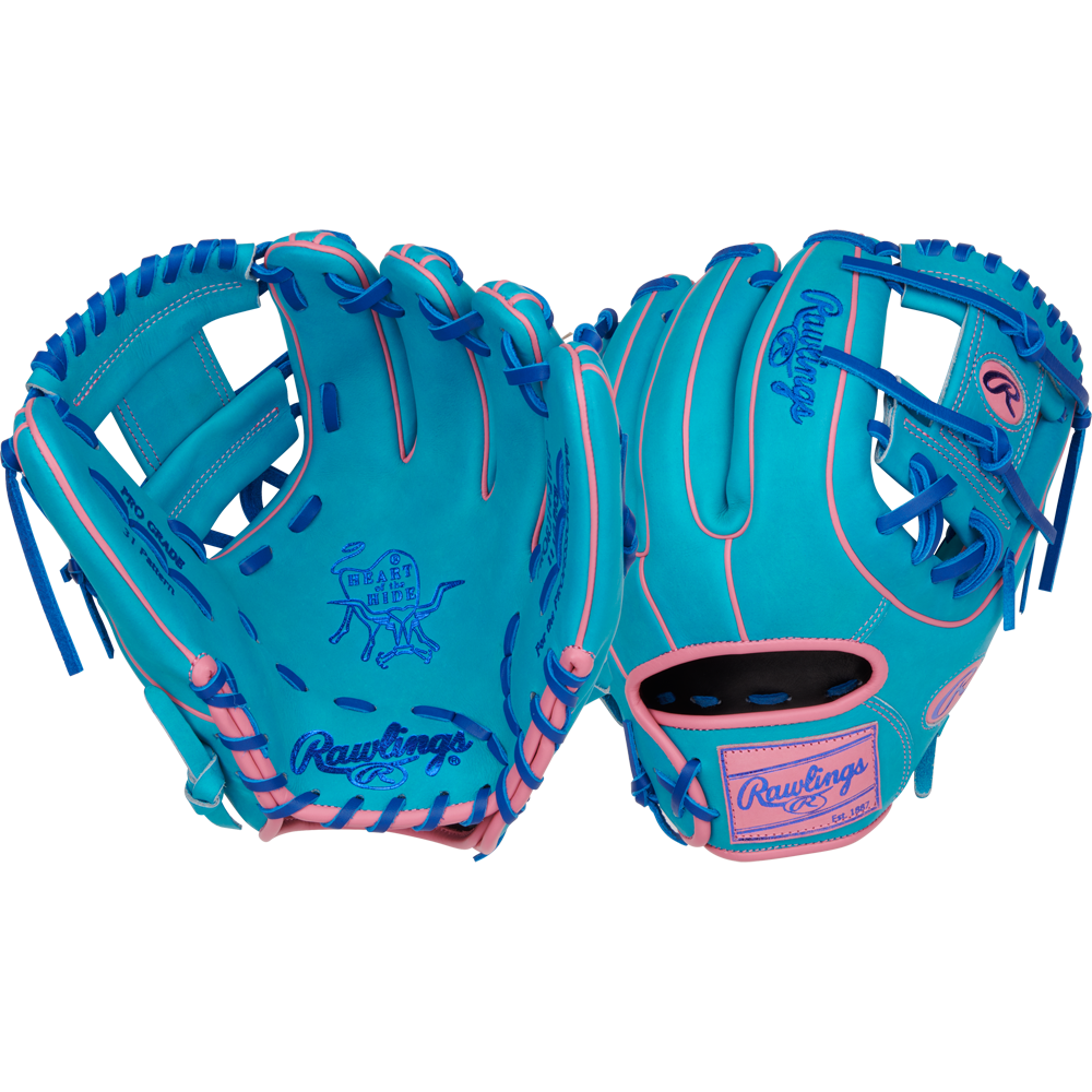 Rawlings Heart of the Hide Vibrant Series 11.5" Baseball Glove: PROR314-2TEP