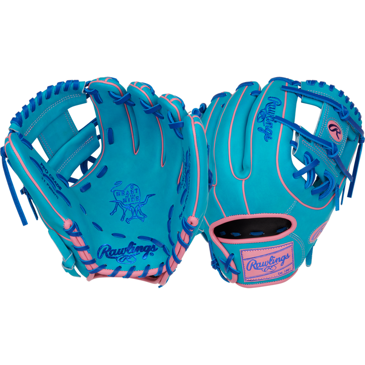 Rawlings Heart of the Hide Vibrant Series 11.5" Baseball Glove: PROR314-2TEP