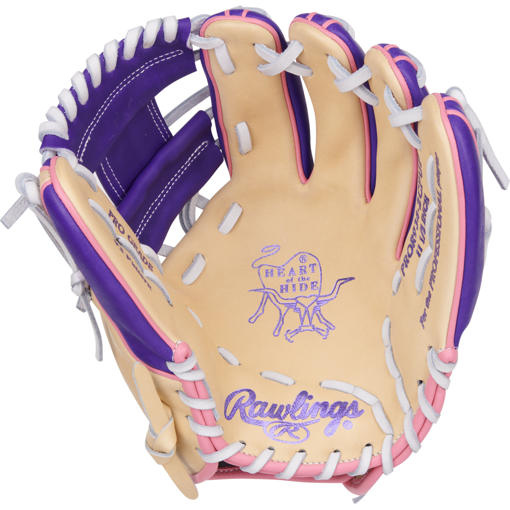 Rawlings Heart of the Hide Vibrant Series 11.5" Baseball Glove: PROR934-2CPUP