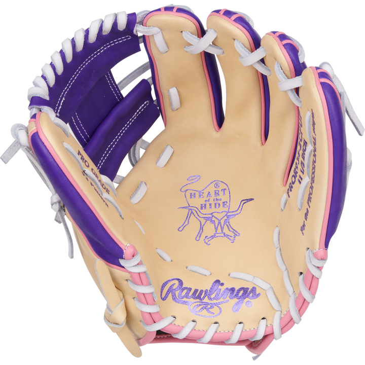 Rawlings Heart of the Hide Vibrant Series 11.5" Baseball Glove: PROR934-2CPUP