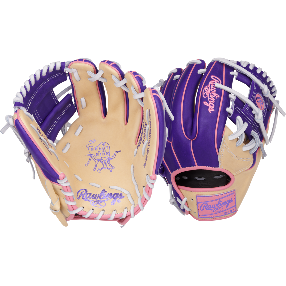 Rawlings Heart of the Hide Vibrant Series 11.5" Baseball Glove: PROR934-2CPUP