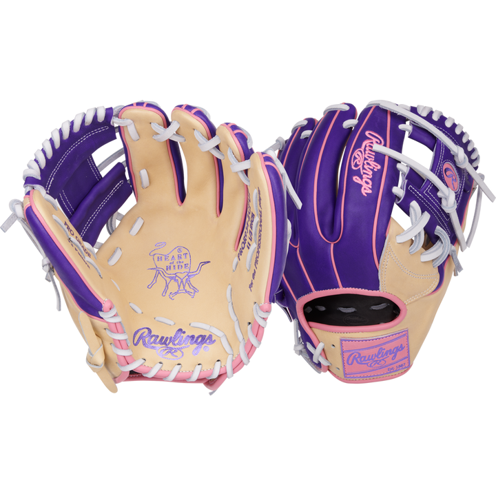 Rawlings Heart of the Hide Vibrant Series 11.5" Baseball Glove: PROR934-2CPUP