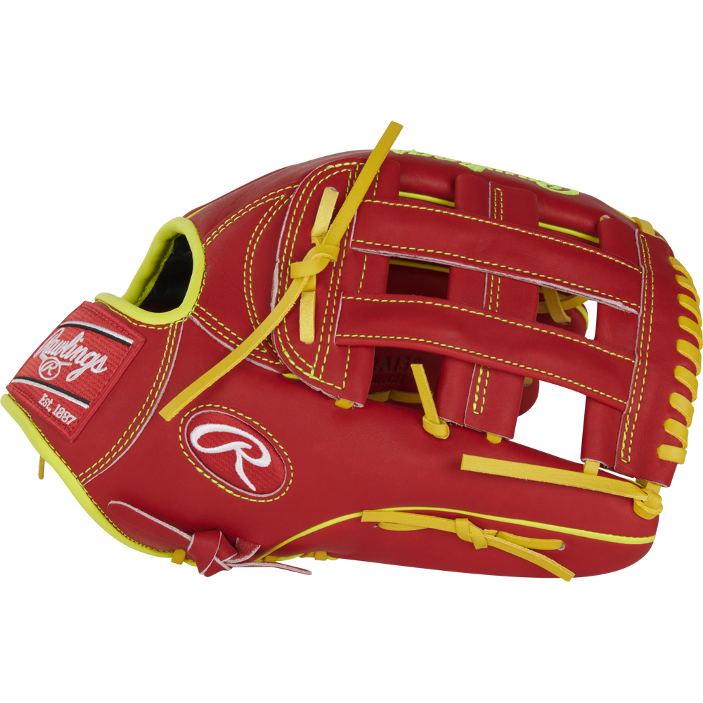 Rawlings Gold Glove Club July Ronald Acuña Jr 2023 Heart of Hide 12.75  Baseball Glove Right Hand Throw