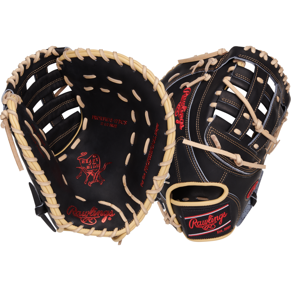 Rawlings Heart of the Hide 12.5" Baseball First Base Mitt: PRORFM18-17BCS