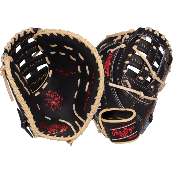 Rawlings Heart of the Hide 12.5" Baseball First Base Mitt: PRORFM18-17BCS