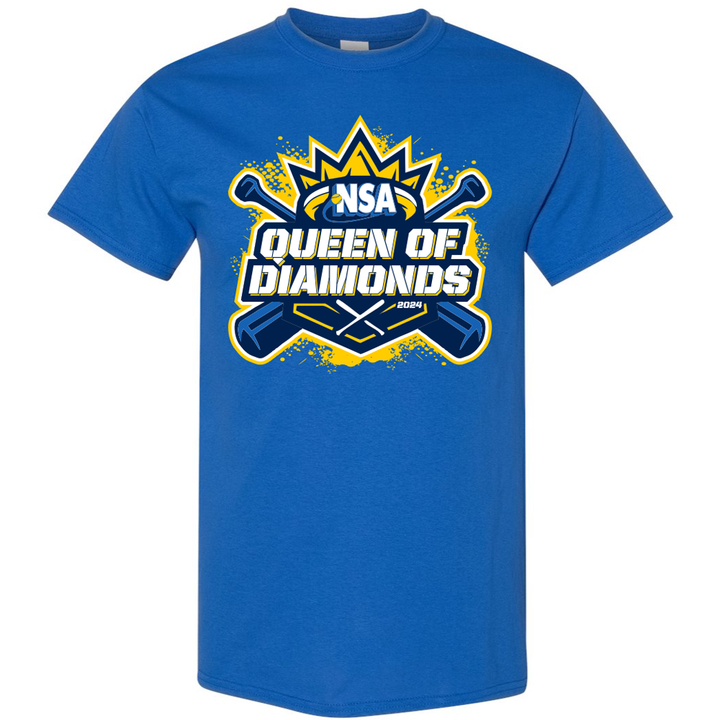 2024 NSA Queen of Diamonds Fastpitch Tournament T-Shirt