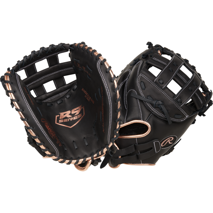 Rawlings R9 33" Fastpitch Catcher's Mitt: R9SBCM33-24B