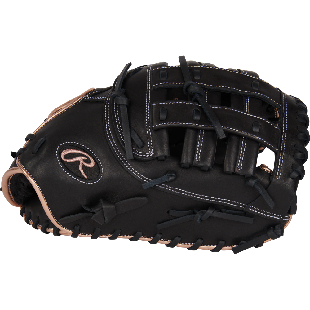 Rawlings R9 12.5" Fastpitch First Base Mitt: R9SBFBM-17B