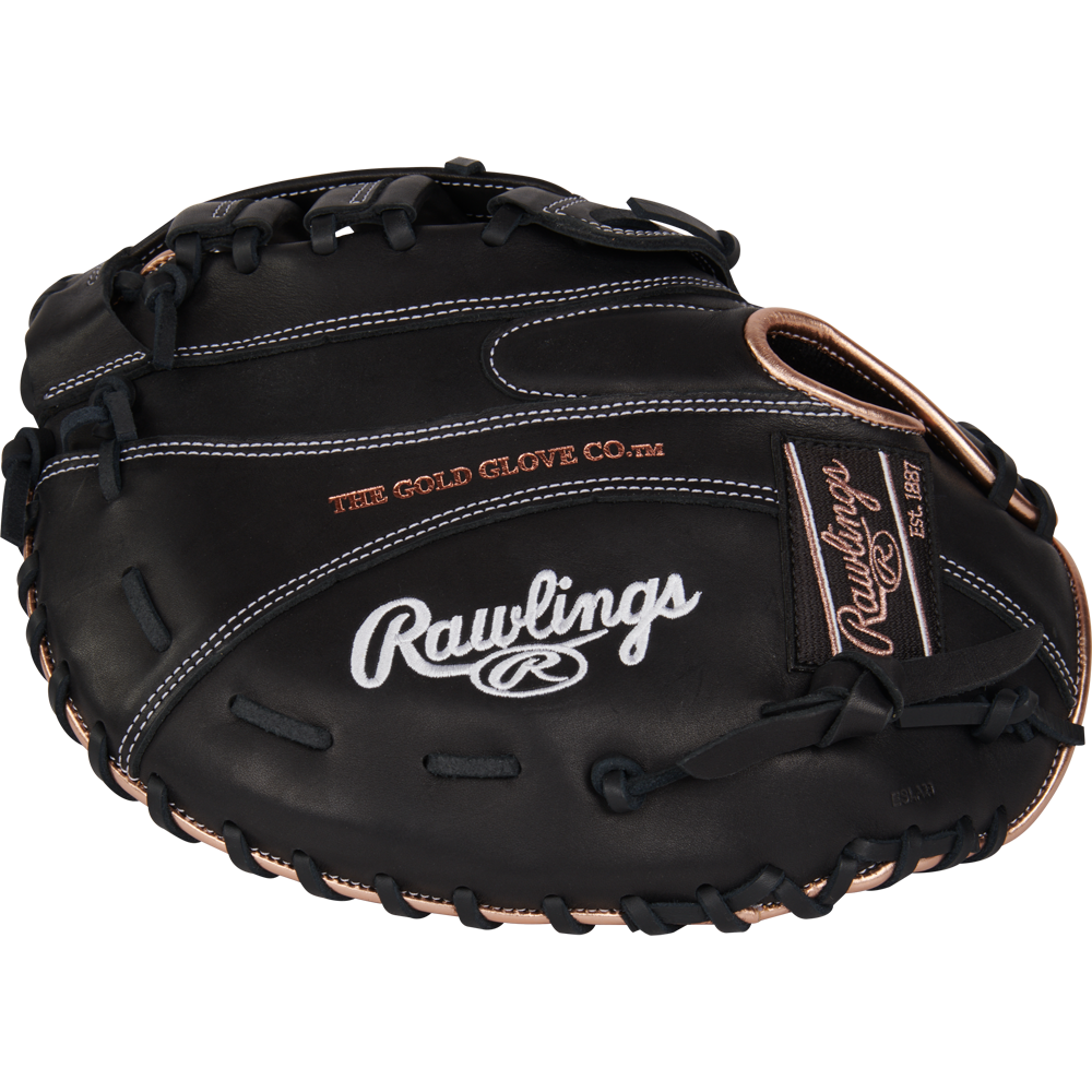 Rawlings R9 12.5" Fastpitch First Base Mitt: R9SBFBM-17B